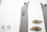 Nissan R34 Skyline SEDAN Factory Optional Tweeter A Pillar Interior Trims 98-02