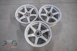 3x 18x9 Inch +38 Offset M&T Garage Replay Alloy Wheel Set 5x114 5x100 PCD