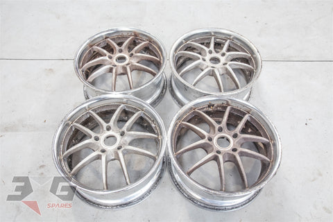Work Meister S2R Japan 17x7.5 +50 Alloy Wheel Set 5x114.3 PCD