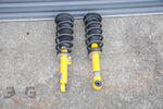 Nissan R33 R34 Skyline KONI Yellow Front Shocks & Springs ER34 GTT Turbo 93-02