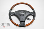 Lexus JZS160 GS300 Woodgrain Steering Wheel & Horn Button Cruise JZS161 97-05