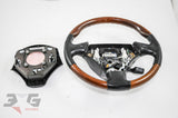 Lexus JZS160 GS300 Woodgrain Steering Wheel & Horn Button Cruise JZS161 97-05