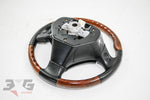 Lexus JZS160 GS300 Woodgrain Steering Wheel & Horn Button Cruise JZS161 97-05