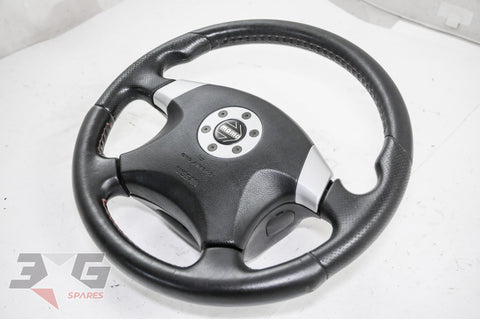 Nissan R34 Skyline Factory Optional Momo 4 Spoke Steering Wheel 5MT 98-02