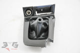 OEM Nissan R34 Skyline Factory Optional Carbon Trim Radio & Console Shifter Surround 5MT 98-02