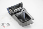 OEM Nissan R34 Skyline Factory Optional Carbon Trim Radio & Console Shifter Surround 5MT 98-02