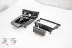 OEM Nissan R34 Skyline Factory Optional Carbon Trim Radio & Console Shifter Surround 5MT 98-02