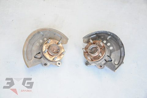 Nissan R34 Skyline GT-T 5 Stud Front Hub & Knuckle Set 5x114.3 PCD 98-02