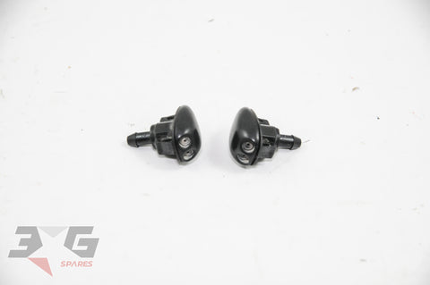 Nissan R34 Skyline Window Washer Nozzle Squirter Pair GT GT-T 98-02