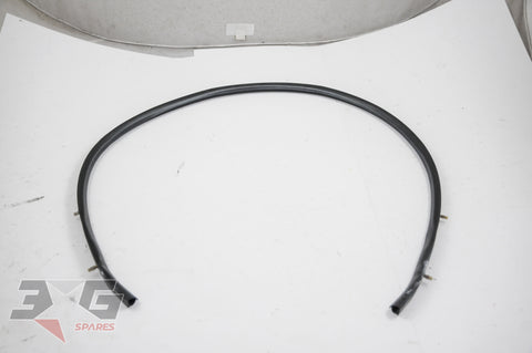 Genuine Nissan 65810‑15U00 hood-to-radiator rubber seal, RH side.