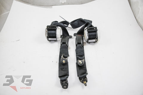 Nissan R34 Skyline LH & RH Rear Seatbelt Pair Coupe & Sedan 98-02