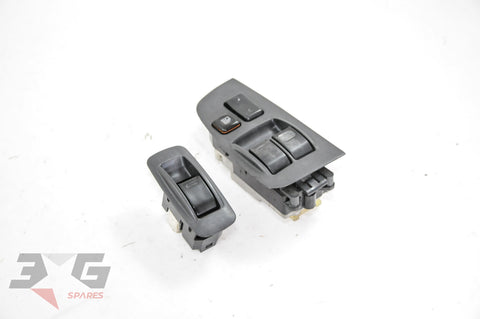 JDM Toyota AE111 Levin & Trueno Power Window Switches BZ-R BZ-V 4AGE Blacktop