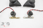 Toyota AE111 Corolla Sedan Sprinter Carib Interior Door Tweeter & Cover Set 95-00