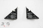 Toyota AE111 Corolla Sedan Sprinter Carib Interior Door Tweeter & Cover Set 95-00