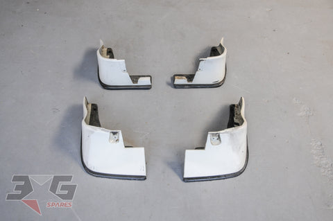 JDM Nissan R34 Skyline SEDAN Front & Rear Mud Flaps Splash Guards Mudflaps 98-02