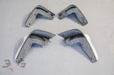 JDM Nissan R34 Skyline SEDAN Front & Rear Mud Flaps Splash Guards Mudflaps 98-02