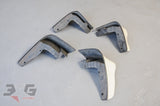 JDM Nissan R34 Skyline SEDAN Front & Rear Mud Flaps Splash Guards Mudflaps 98-02