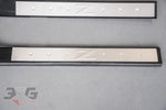 Nissan Z33 350Z Fairlady Z Door Option Metallic Insert Sill Plates Kick Trim "Z" 02-09