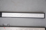 Nissan Z33 350Z Fairlady Z Door Option Metallic Insert Sill Plates Kick Trim "Z" 02-09