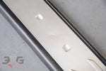 Nissan Z33 350Z Fairlady Z Door Option Metallic Insert Sill Plates Kick Trim "Z" 02-09