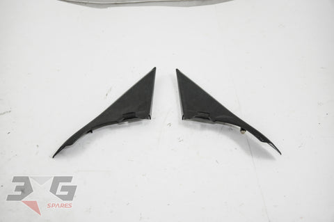 Nissan WC34 Stagea Interior Mirror Bolt Covers Pair Left & Right Trim 96-01