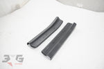 Nissan R34 Skyline S1 SEDAN REAR Interior Door Side Sill Scuff Kick Plate Pair 98-00