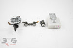 JDM Nissan R34 Skyline Coupe Manual 5MT Lockset Ignition Doors Trunk 98-00