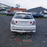 Toyota GXE10 Altezza Gita Wagon rear exterior view showing tailgate and bumper