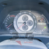Toyota GXE10 Altezza Gita Wagon instrument cluster showing 219000km