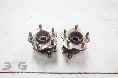 Nissan R32 R33 R34 Skyline 5 Stud Rear Hub Set S13 S14 S15 Silvia 180SX 88-02 5x114.3