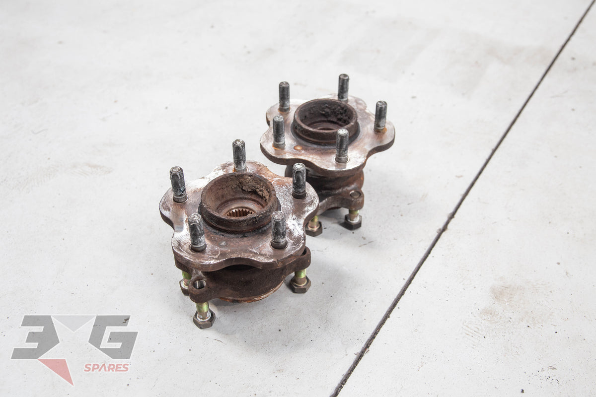Shop 3GSpares Nissan R32 R33 R34 Skyline 5 Stud Rear Hub Set S13 S14 ...