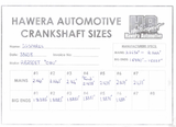 Nissan RB25DE RB25DET Crankshaft Cleaned & Checked R32 R33 R34 Skyline Stagea Laurel
