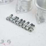 Toyota AE111 4AGE 20V ITB Billet Intake Trumpets Velocity Stacks 70mm Set with 3GSpares logo
