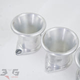 Toyota AE111 4AGE 20V ITB Billet Intake Trumpets Velocity Stacks 70mm Set with 3GSpares logo
