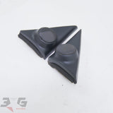 Toyota AE111 E110 Corolla Sprinter Carib Door Tweeter & Cover Set 95-02