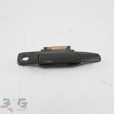 Nissan R34 Skyline right exterior door handle 80606-AA004 GV1 black OEM 1998-2002