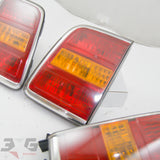 Toyota JZS171 Crown Wagon S1 PFL Tail Light Set Inner & Outers LH RH