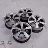Subaru GR GV Impreza WRX STi Enkei 18x8.5inch Alloy Wheel Set +55 5x114.3 08-14