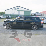 2006 Subaru BP5 Legacy Spec B side profile — 32J Obsidian Black Pearl — 3GSpares NZ