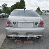 2001 Toyota GXE10 Altezza AS200 rear view —  taillights and boot lid — 3G Spares NZ