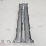 Nissan Y50 Fuga Side Skirt Sill Protector Kit WV2 Dark Silver 04-09
