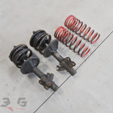 Nissan S14 S15 Silvia Aftermarket Lowering Springs & Factory Front Struts Suspension 93 - 902