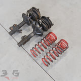 Nissan S14 S15 Silvia Aftermarket Lowering Springs & Factory Front Struts Suspension 93 - 902