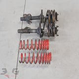 Nissan S14 S15 Silvia Aftermarket Lowering Springs & Factory Front Struts Suspension 93 - 902