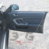 Subaru BP5 Legacy Spec B right front drivers door card — trim panel and window controls