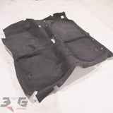 Nissan S13 180SX Silvia RHD OEM Floor Carpet Assembly Black Trim Code G 89-98 - 3GSpares NZ