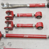 Nissan S13 180SX Truhart Front & Rear Adjustable Arm Set 89-98 R32 A31 C33