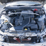 2001 Toyota GXE10 Altezza engine bay overview — 1G-FE engine removed prior to listing