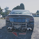 BL5 Subaru Legacy B4 2.0GT Sedan rear view Trust mufflers 2006 - 3GSpares NZ