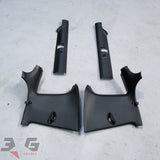 Nissan S13 180SX Hatch B & C Pillar Upper Quarter Trim Set 200SX 240SX 89-98